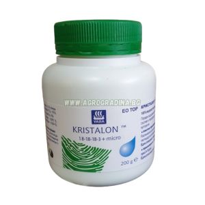 EO TOР Кристалон  18-18-18-3+ микро - зелен 200 г