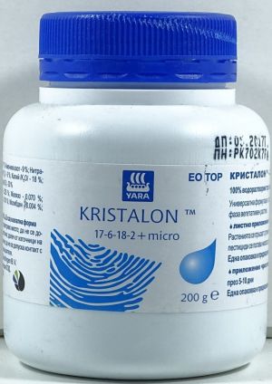 ЕО ТОР Кристалон 17-6-18-2 + микроелементи син-- 200 г