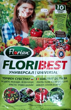 Торфен субстрат ФЛОРИ 10 Л